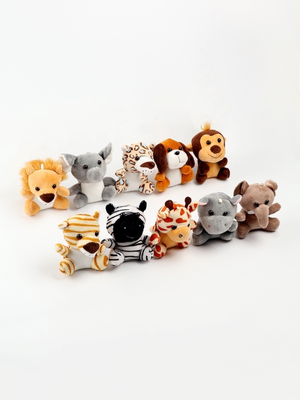 Мягкая игрушка в виде животного &laquo;Сафари&raquo;, микс, 10х8х7 см