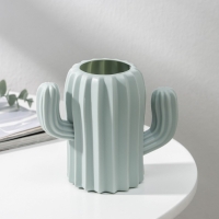 Ваза для цветов, 7,5&times;13&times;11,2 см, 350 мл, цвет МИКС