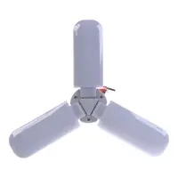 Фонарь кемпинговый, 32 Вт, SMD 2835, кабель l-1.5 м, с зажимом от 12 В, 8.4 х 8.4 х 24 см