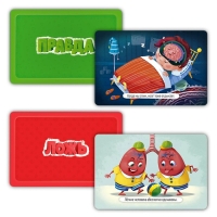 Карточная игра &laquo;Тело человека&raquo; Серия Правда-ложь, 60 карточек, 8х12 см