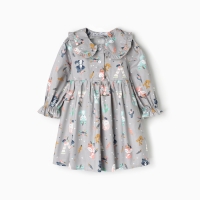 Платье детское с воротником KAFTAN "Зверята" р.28 (86-92 см) Платье детское с воротником KAFTAN "Зверята" р.28 (86-92 см)