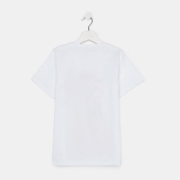 Футболка для мальчика KAFTAN "Hype", рост 134-140, цвет белый