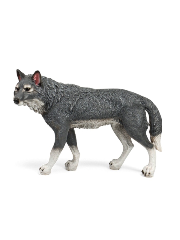 Садовая фигура из полистоуна &laquo;Волк&raquo;, 43&times;21&times;58 см