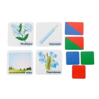 Набор карточек "Звукобуквенные карточки для фонетического разбора (+ 36 цветных карточек)"