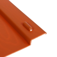 Ограждение декоративное, 18 &times; 300 см, 6 секций, пластик, терракотовое, &laquo;Дачник&raquo;