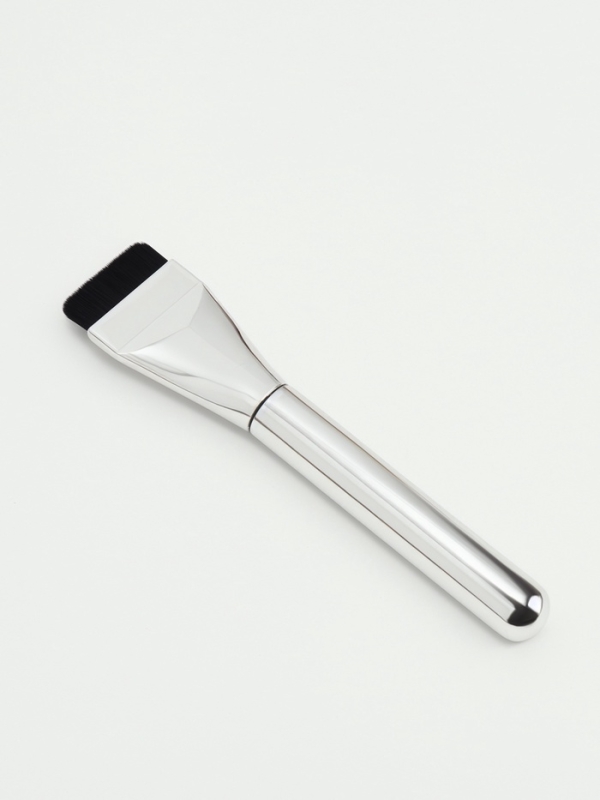 Кисть для масок, 14 см, цвет серебристый Кисть для масок, 14 см, цвет серебристый