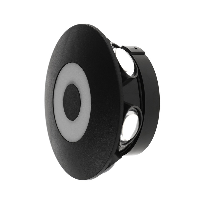 Светильник фасадный &laquo;Искра&raquo;, FSD-053, 8 Вт, 3000К, 6 лучей, IP65, 220 В, пластик, черный