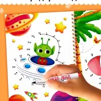 Многоразовая тетрадь "Рисуем по точкам", 40  страниц