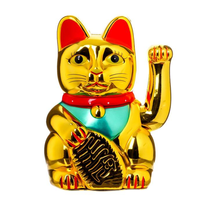 Маятник настольный антистресс &laquo;Кот: Манэки-нэко&raquo;, h=21 см