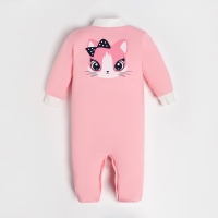 Комбинезон детский, цвет розовыйbaby lovely, рост 68 см