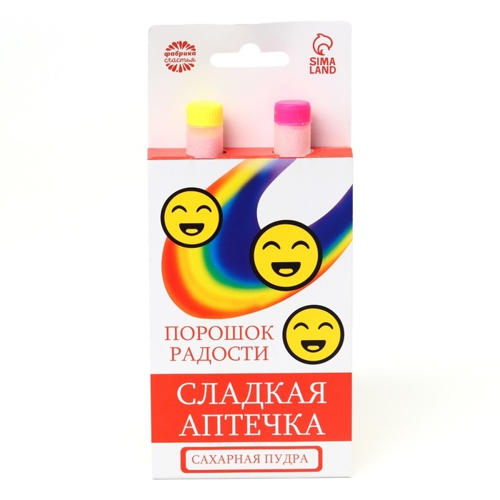 Сахарная пудра «Порошок радости» на подложке, 2 шт. Сахарная пудра «Порошок радости» на подложке, 2 шт.