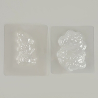 Мыло и бомбочка для ванн своими руками &laquo;Змея с Дедушкой Морозом&raquo;, символ года 2025, новогодний набор для творчества