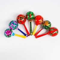 Маракас деревянный большой МИКС 19х7,5 см Маракас деревянный большой МИКС 19х7,5 см