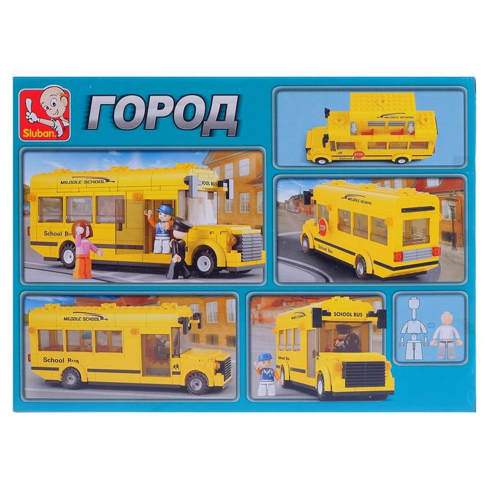 Конструктор &laquo;Школьный автобус&raquo;, 219 деталей