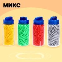 Пульки пластмассовые в банке, 2000 штук, МИКС