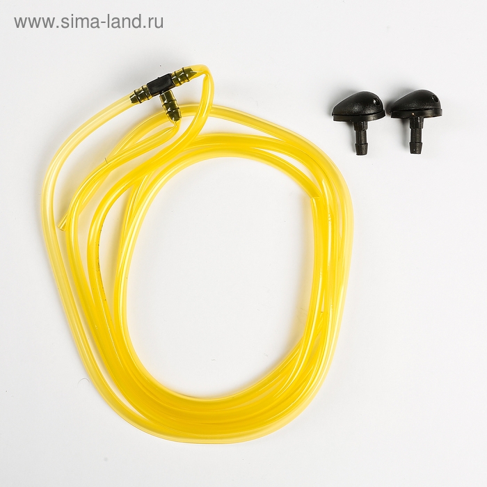 Трубка омывателя лобового стекла Трубка омывателя лобового стекла "ГЛАВДОР" с жиклерами и тройником, ВАЗ 2123, Калина, Приора