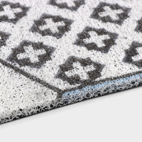 Коврик придверный грязезащитный Доляна &laquo;Геометрия&raquo;, вырезной, 80&times;120 см