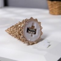 Светодиодная фигура «Ёлка золотистая» 5 × 12 × 5 см, пластик, батарейки LR44 (в комплекте), свечение тёплое белое Светодиодная фигура «Ёлка золотистая» 5 × 12 × 5 см, пластик, батарейки LR44 (в комплекте), свечение тёплое белое