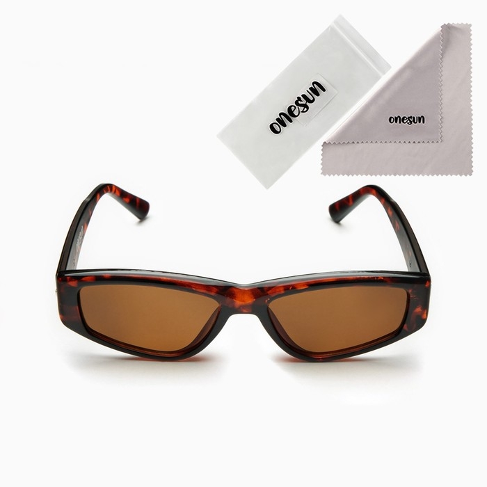 Очки солнцезащитные "OneSun", uv 400, дужка 14.5 см, ширина 14.7 см, линза 3.2 х 5.5 см