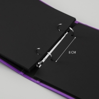 Фотоальбом 25 листов (уголки+кольца) "Бабочка" тиснение 19х27х3 см