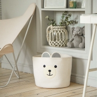 Корзина для хранения плетёная ручной работы SL Home, 35&times;35&times;30 см