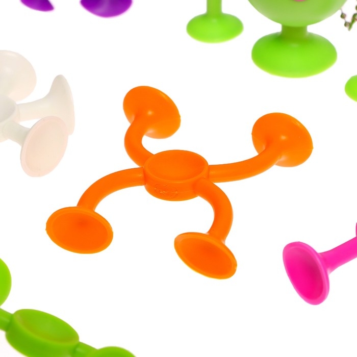 Конструктор &laquo;Забавные присоски&raquo;, 80 деталей