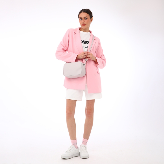 Сумка женская через плечо TEXTURA, маленький размер, цвет бежевый