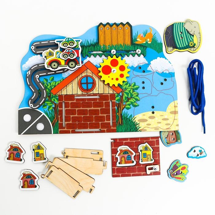 Бизиборд &laquo;Большой-маленький&raquo;