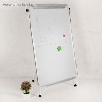 Флипчарт-магнитно-маркерная доска, регулируется по высоте, размер доски &mdash; 60 &times; 90 см