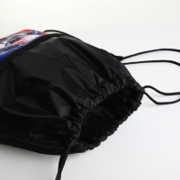 Мешок для обуви на шнурке, цвет чёрный Мешок для обуви на шнурке, цвет чёрный