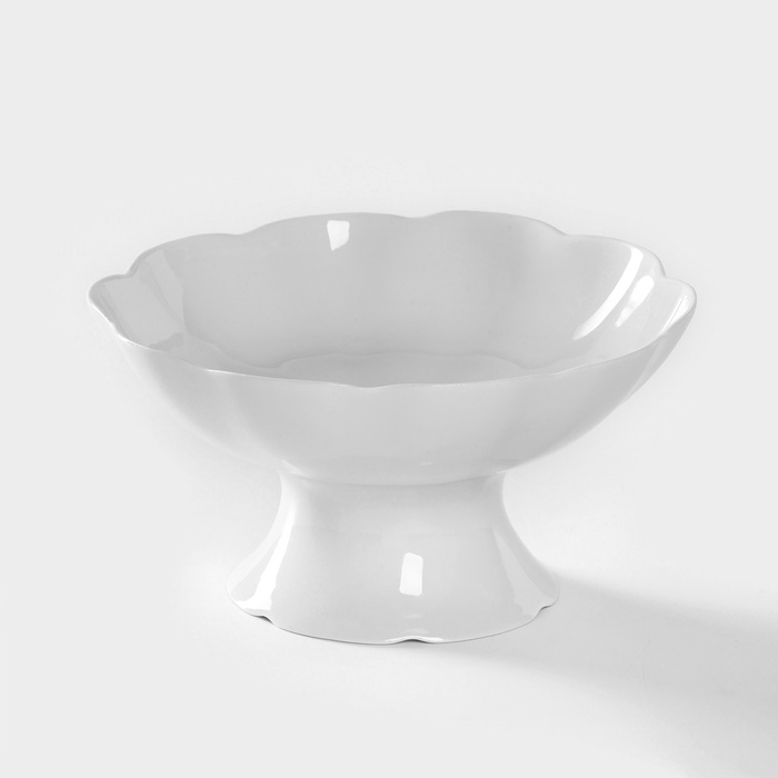 Конфетница фарфоровая &laquo;Елена&raquo;, 300 мл, h=15,2 см