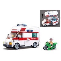 Конструктор Город &laquo;Скорая помощь&raquo;, 328 деталей