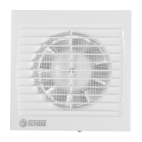 Вентилятор вытяжной "КосмоВент" В100-окш, d=100 мм, 144 м&sup3;/ч, без выключ, обр клапан, подш