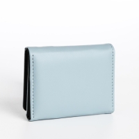 Кошелёк детский на кнопке, цвет голубой Кошелёк детский на кнопке, цвет голубой