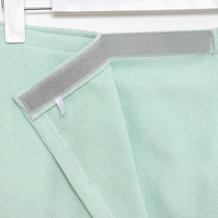 Полотенце банное Экономь и Я «Парео» 68х150 см, нежно-бирюз, 100%хл, 320 г/м2 Полотенце банное Экономь и Я «Парео» 68х150 см, нежно-бирюз, 100%хл, 320 г/м2