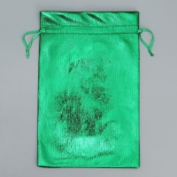 Мешочек подарочный парча &laquo;Игрушки&raquo;, 16 х 24 см +/- 1.5 см, Новый год