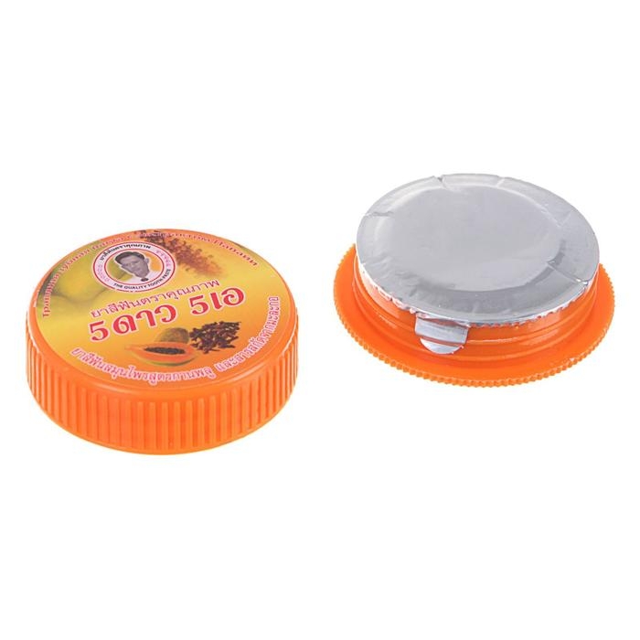 Зубная паста 5 Star Cosmetic с травами и экстрактом папайи, 25 г Зубная паста 5 Star Cosmetic с травами и экстрактом папайи, 25 г