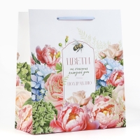 Пакет ламинированный &laquo;Цвети&raquo;, ML 23 х 27 х 11.5 см
