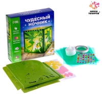 Набор для творчества &laquo;Чудесный ночник: фея&raquo;, 3Д эффект, цветное свечение, с декором, 5+