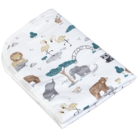 Пеленка на непромокаемой основе, 50*70 см «Зверята» Пеленка на непромокаемой основе, 50*70 см «Зверята»