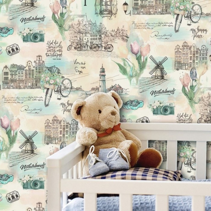 Обои Бумажные Обои Бумажные "Гомельобои" Винсент 21, 0,53х10,05м