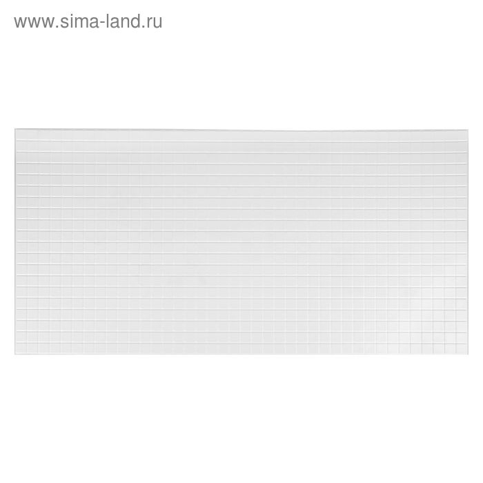 Панель ПВХ мозаика Белая 485х960