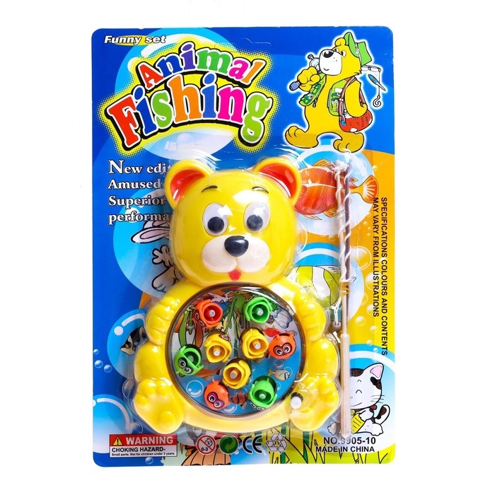 Рыбалка заводная «Животные», МИКС Рыбалка заводная «Животные», МИКС