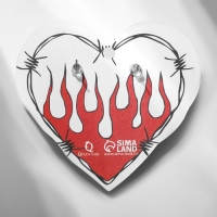 Серьги акрил &laquo;Крестики&raquo; прямые, цвет чёрный в серебре