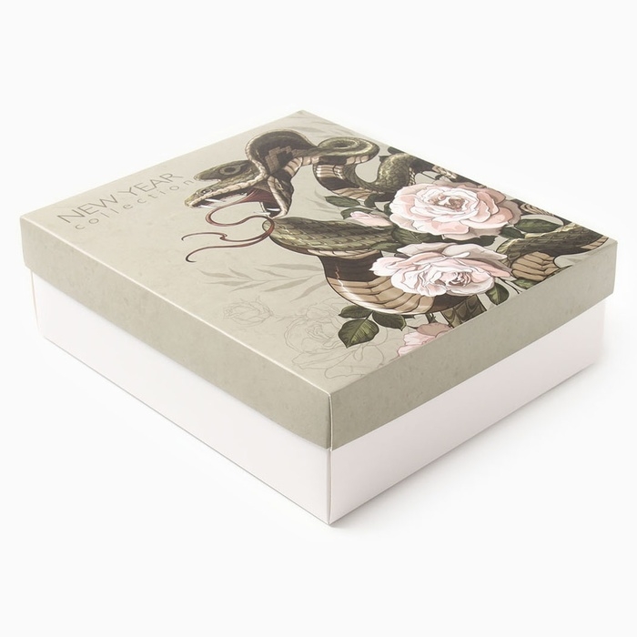 Набор подарочный Этель "Дикая змея" полотенце 30х60см и аксс (5 предм)