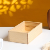 Кашпо деревянное 24×14×7.5 см Элегант, натуральный Дарим Красиво Кашпо деревянное 24×14×7.5 см Элегант, натуральный Дарим Красиво