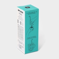 Ситечко для чая «Динозавр», 14,5 см, цвет бирюзовый Ситечко для чая «Динозавр», 14,5 см, цвет бирюзовый