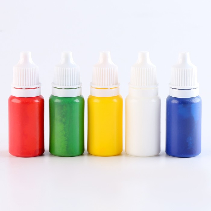 Набор для творчества &laquo;Рисуем в технике Эбру&raquo;, Новый год, А5, 5 ёлочных украшений