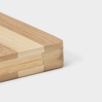 Доска разделочная деревянная Доляна &laquo;Зебра&raquo;, 28&times;18&times;1,7 см