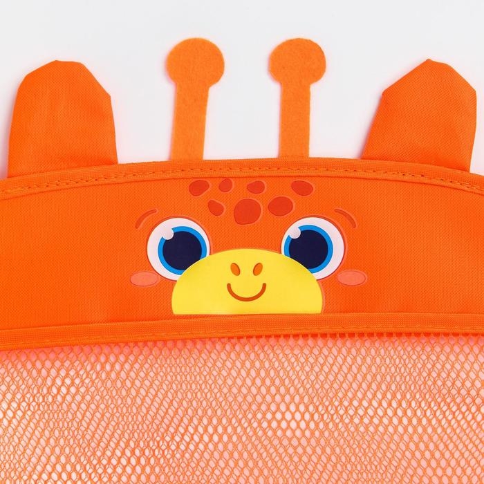 Сетка для хранения игрушек на присосках &laquo;Жирафик&raquo;